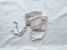 Load image into Gallery viewer, Pastels Tweed Knit Bonnet
